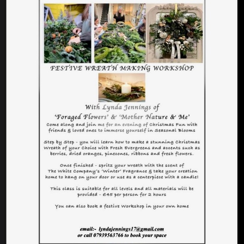 Xmas Wreath Making 